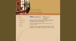 Desktop Screenshot of parkerhaigh.com
